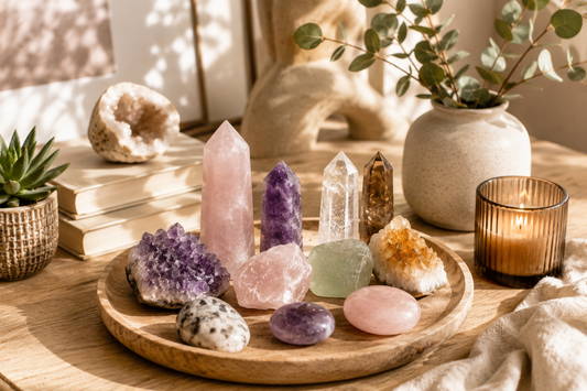Decorating Your Space With Natural Gemstone Shapes