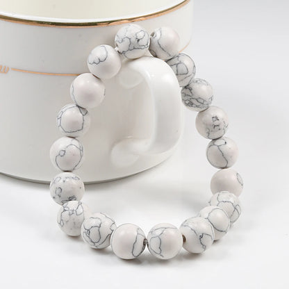 Natural Stone Tiger Eye Buddha Lava Meditation Bracelet