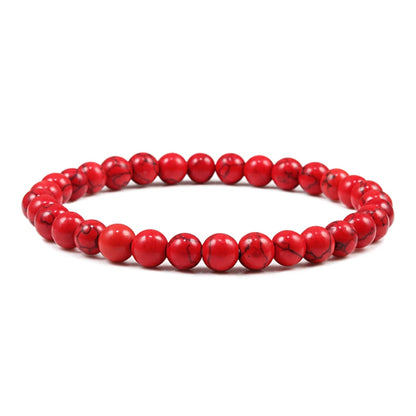 Natural Stone Tiger Eye Buddha Lava Meditation Bracelet