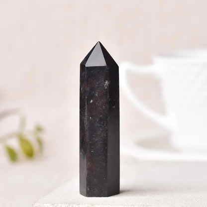 Natural Crystal Point Wand Reiki Stone
