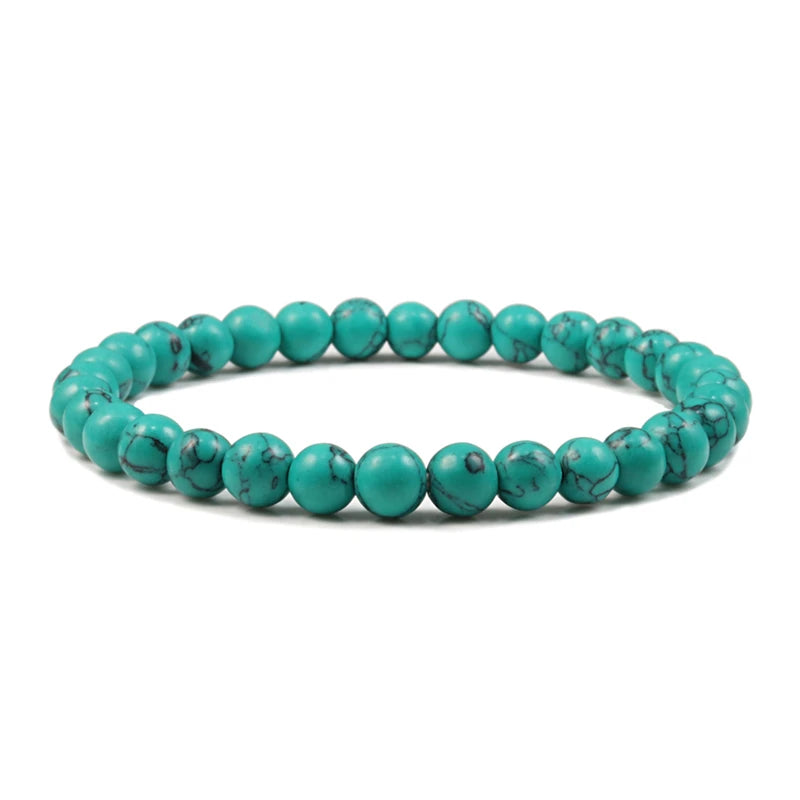 Natural Stone Tiger Eye Buddha Lava Meditation Bracelet