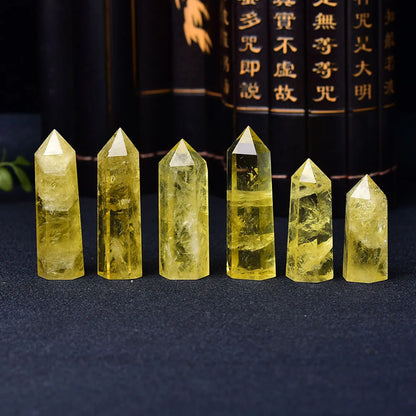 Natural Citrine Crystal Obelisk
