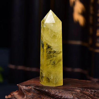 Natural Citrine Crystal Obelisk