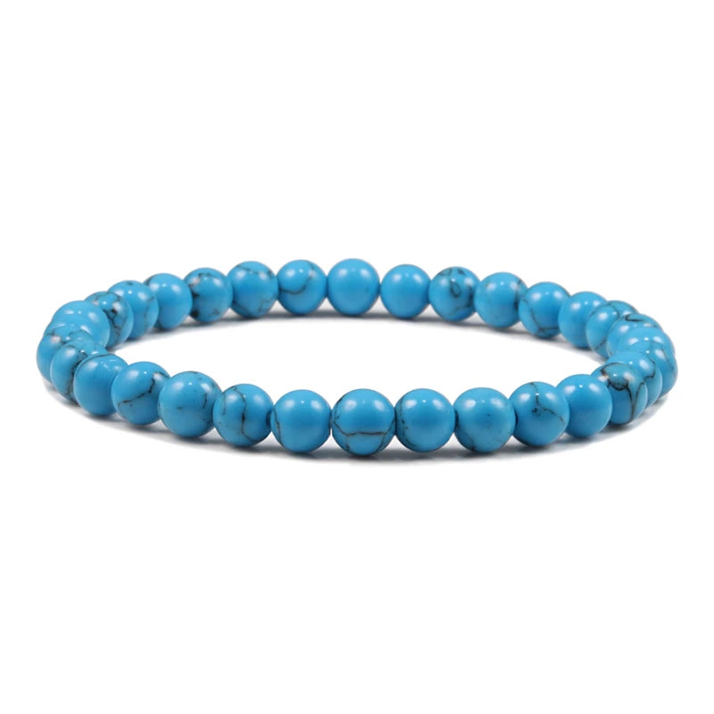 Natural Stone Tiger Eye Buddha Lava Meditation Bracelet