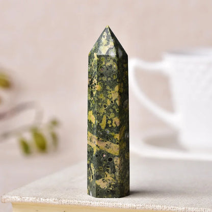 Natural Crystal Point Wand Reiki Stone