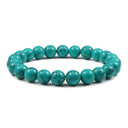 Natural Stone Tiger Eye Buddha Lava Meditation Bracelet
