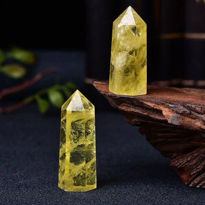 Natural Citrine Crystal Obelisk