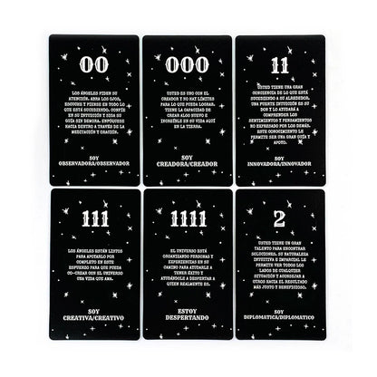 Spanish Angel Number Messages Oracle Card
