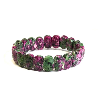 Stone Bead Elastic Couple Bracelet