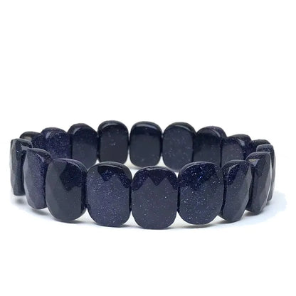 Stone Bead Elastic Couple Bracelet