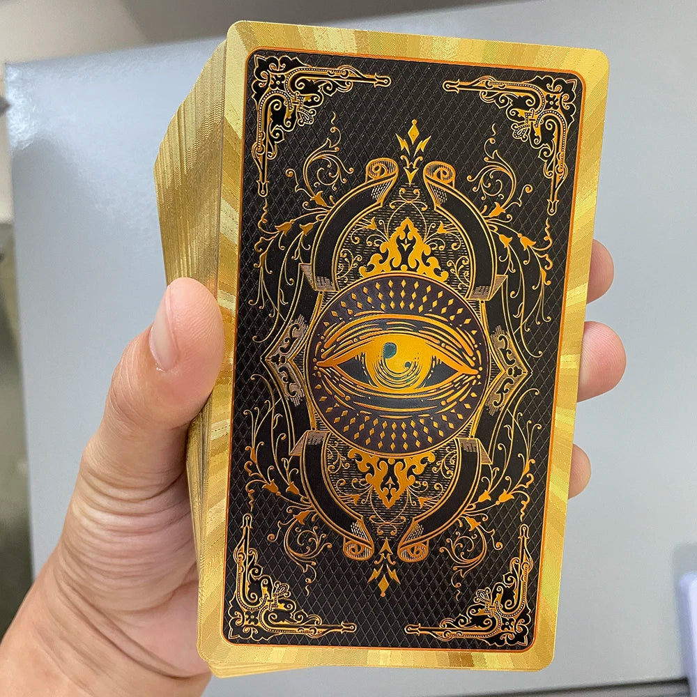 Golden Foil Bilingual Tarot Deck