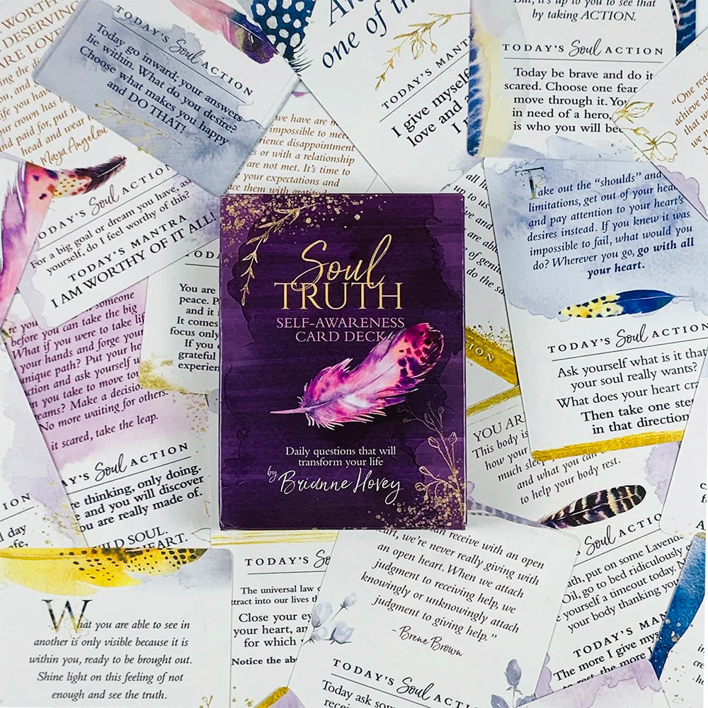 Soul Truth Self-Awareness Oracle Cards