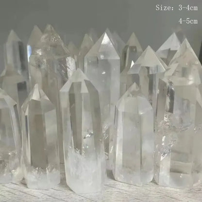 Brazilian Natural White Quartz Crystal Healing Stone