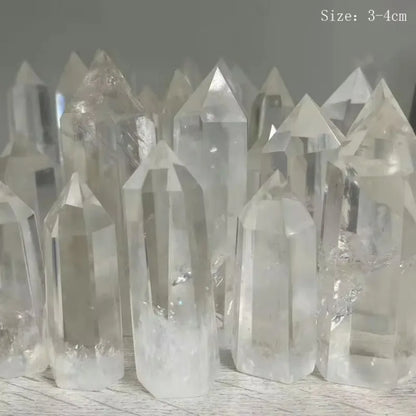 Brazilian Natural White Quartz Crystal Healing Stone