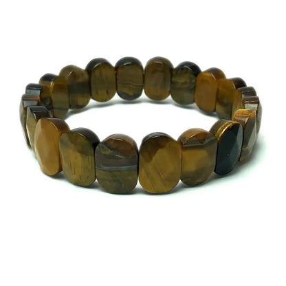 Stone Bead Elastic Couple Bracelet