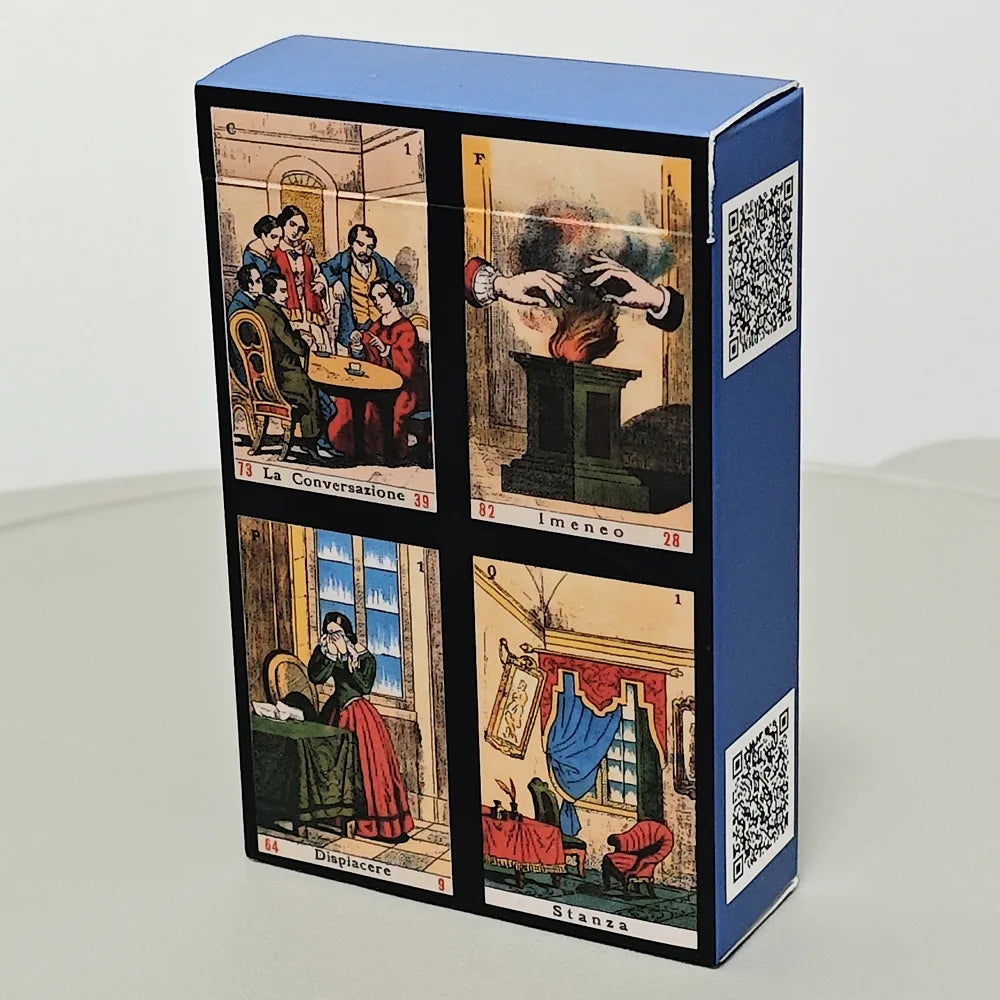 52-Piece Sibyl Oracle Cards Italian Deck