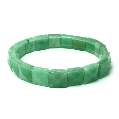 Stone Bead Elastic Couple Bracelet