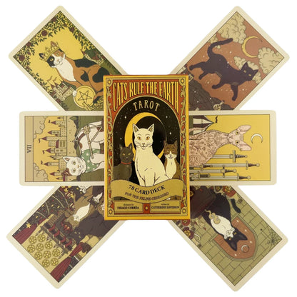 Cats Rule The Earth Tarot Cards