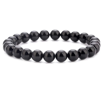 Natural Onyx Obsidian Bracelet