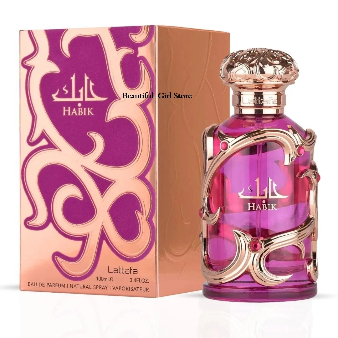 100ml Arabian Khamrah Unisex Perfume Sandalwood Pine Scent Luxury Fragrance Daily Dating Gift