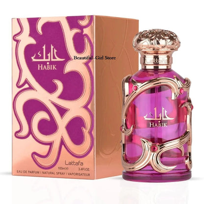 100ml Arabian Khamrah Unisex Perfume Sandalwood Pine Scent Luxury Fragrance Daily Dating Gift