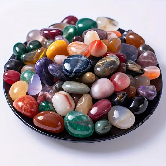 Natural Mixed Tumbled Stones Polished Crystal
