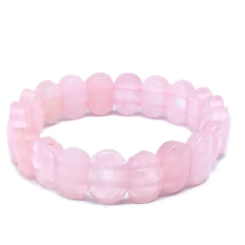 Stone Bead Elastic Couple Bracelet