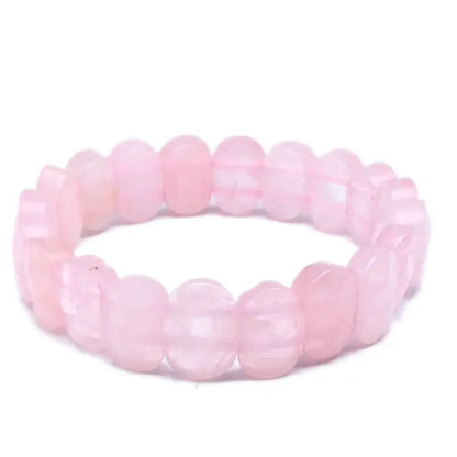 Stone Bead Elastic Couple Bracelet