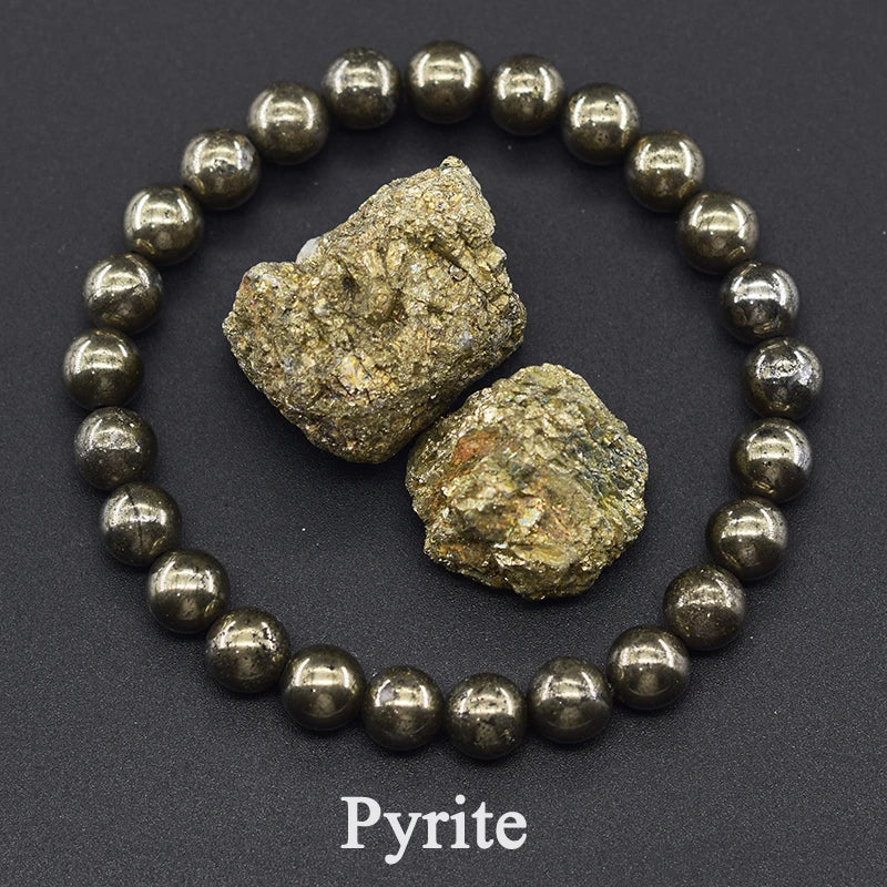 Amethyst Tiger Eye Stone Bracelet