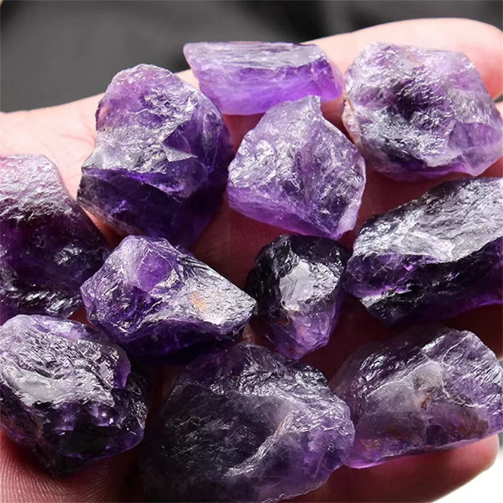 Natural Amethyst Raw Crystal Quartz Stone