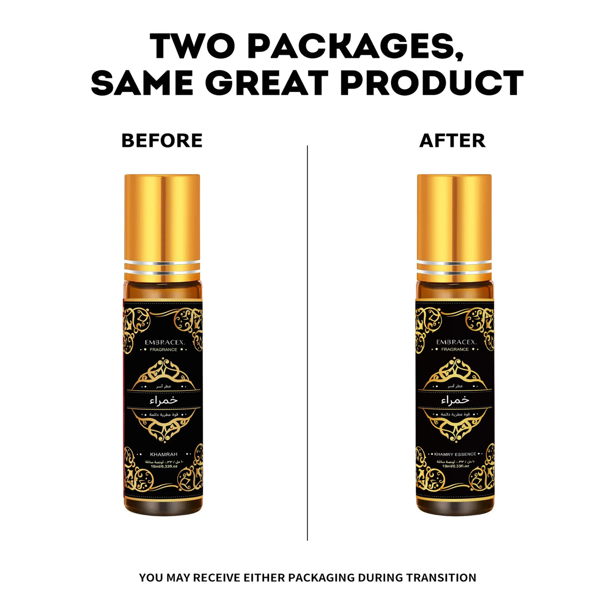 10ml Khamry Essence Fragrance Oils خمراء Roller Car Air Freshener Fragrance Eid Al-Fitr Gift Long Lasting Scent