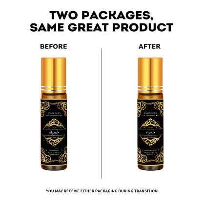 10ml Khamry Essence Fragrance Oils خمراء Roller Car Air Freshener Fragrance Eid Al-Fitr Gift Long Lasting Scent