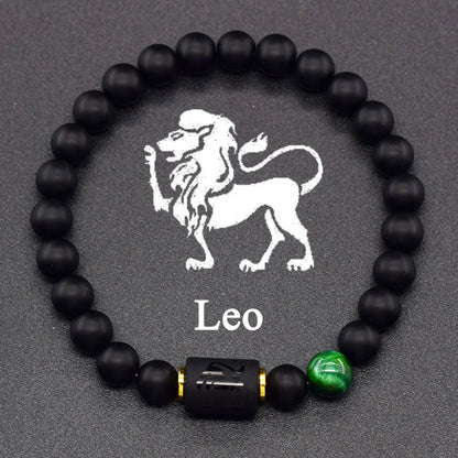 Zodiac Tiger Eye Hematite Bracelet