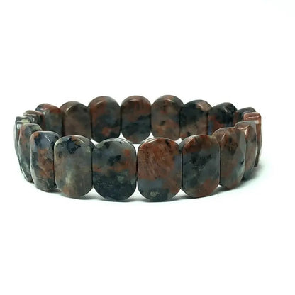Stone Bead Elastic Couple Bracelet