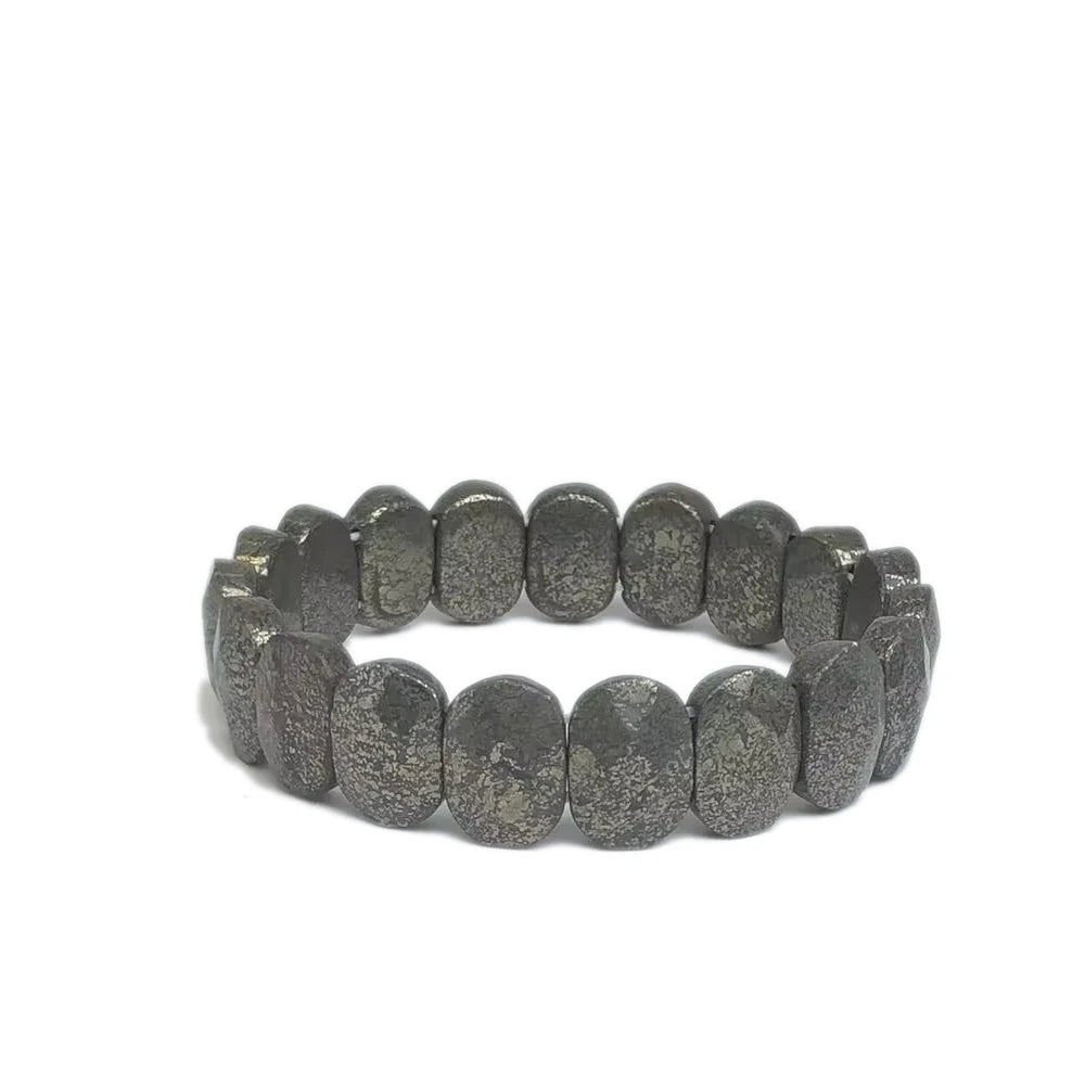 Stone Bead Elastic Couple Bracelet