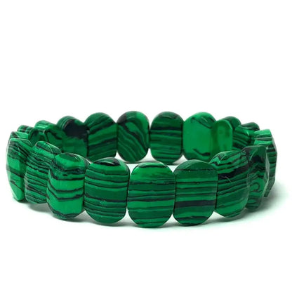 Stone Bead Elastic Couple Bracelet