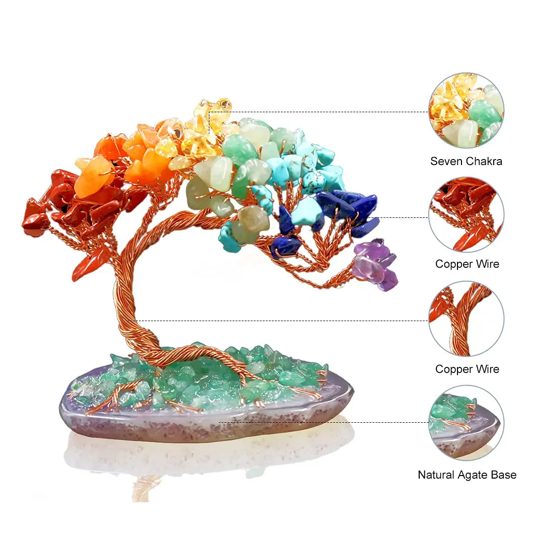 Natural Crystal Fortune Tree
