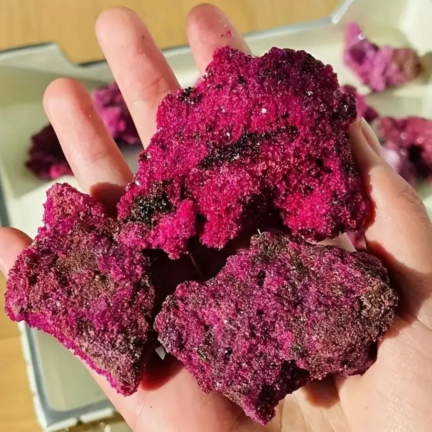 Natural Rough Red Corundum Crystal