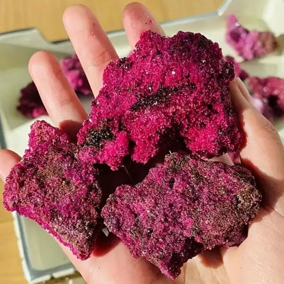 Natural Rough Red Corundum Crystal