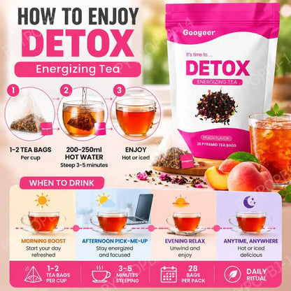 Peach Energizing Tea Bags