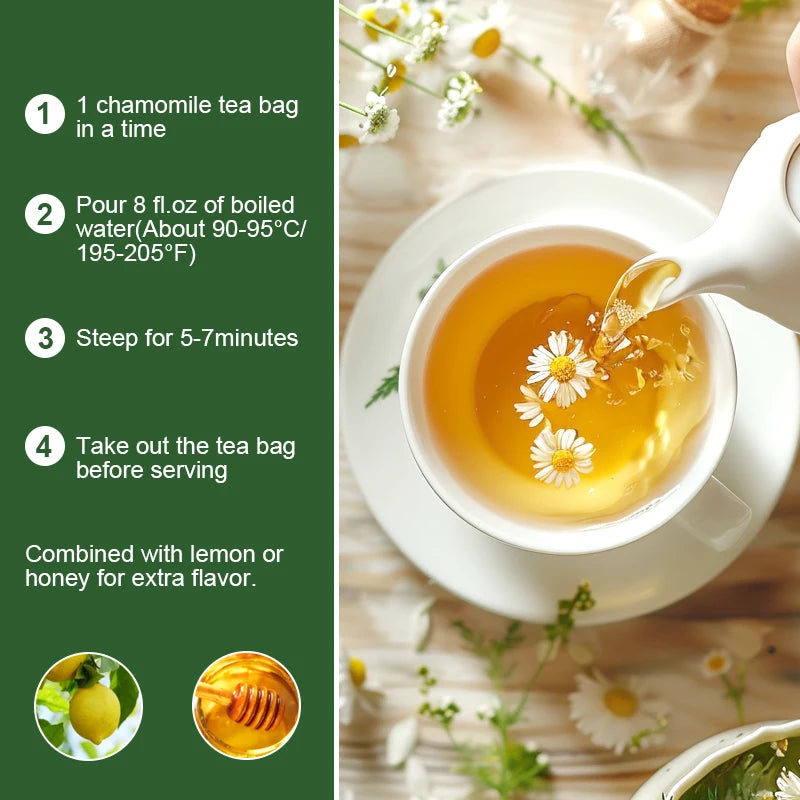 Natural Chamomile Herbal Supplement