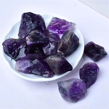 Natural Amethyst Raw Crystal Quartz Stone