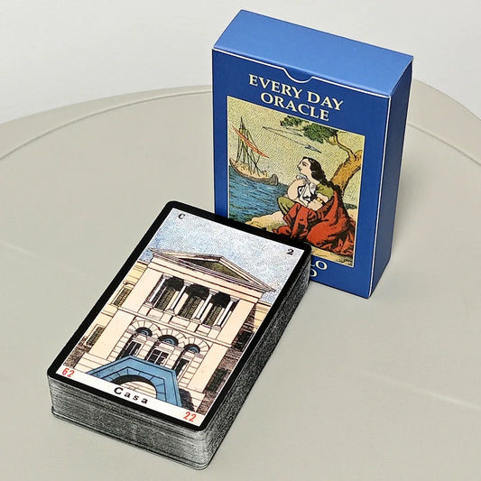 52-Piece Sibyl Oracle Cards Italian Deck