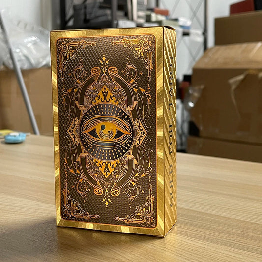 Golden Foil Bilingual Tarot Deck