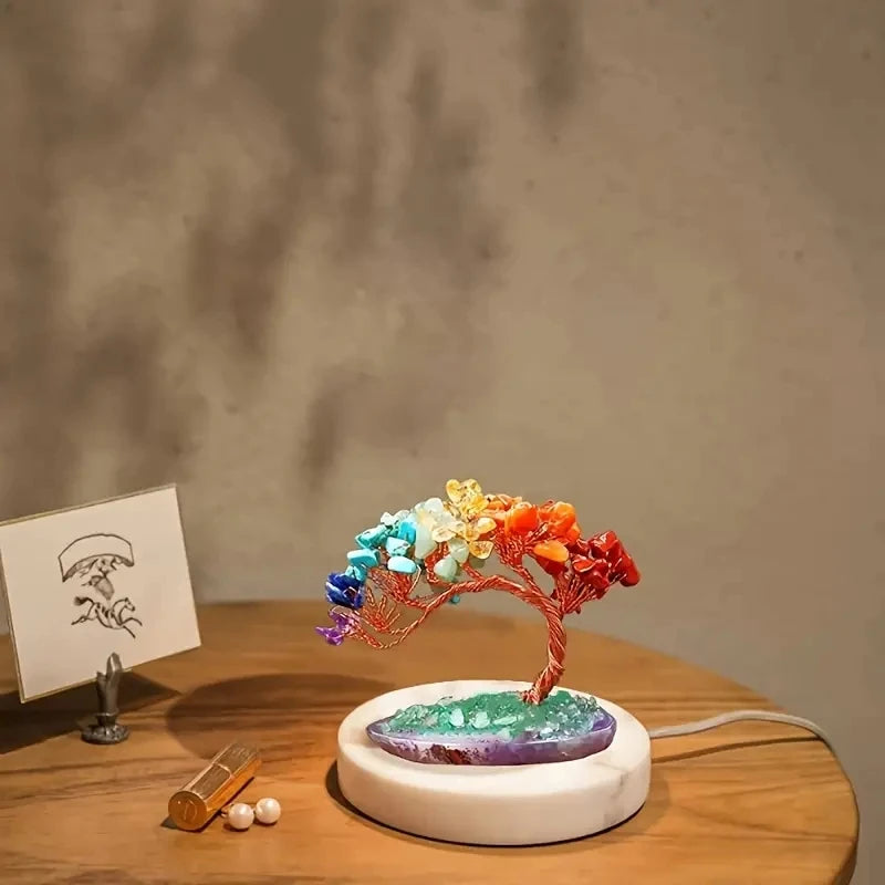 Natural Crystal Fortune Tree