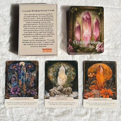 Crystal Wisdom Oracle Cards