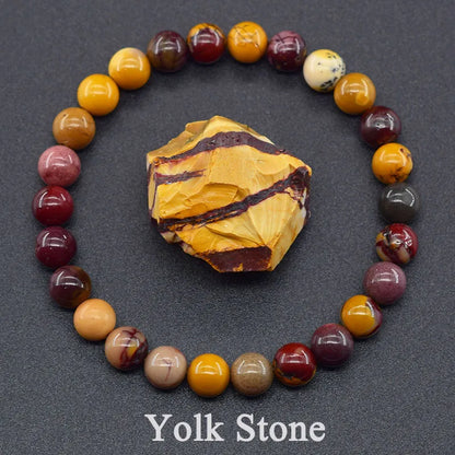 Amethyst Tiger Eye Stone Bracelet