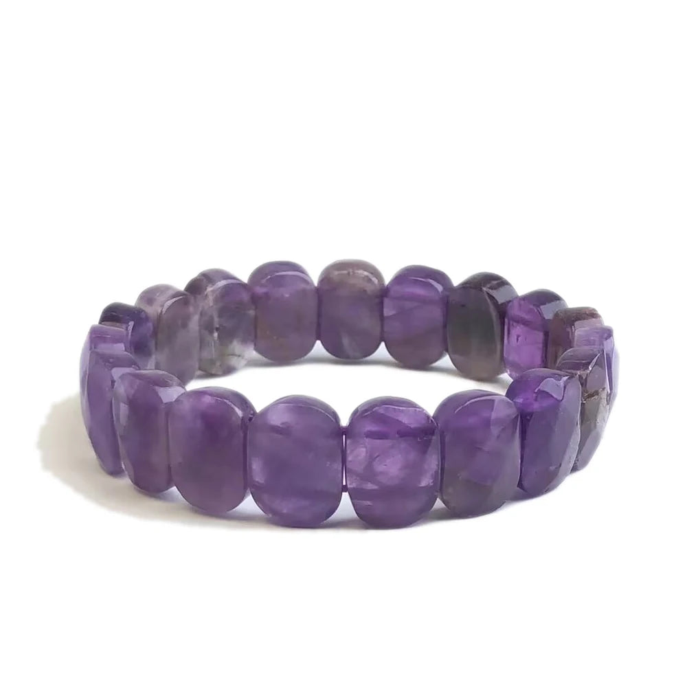 Stone Bead Elastic Couple Bracelet