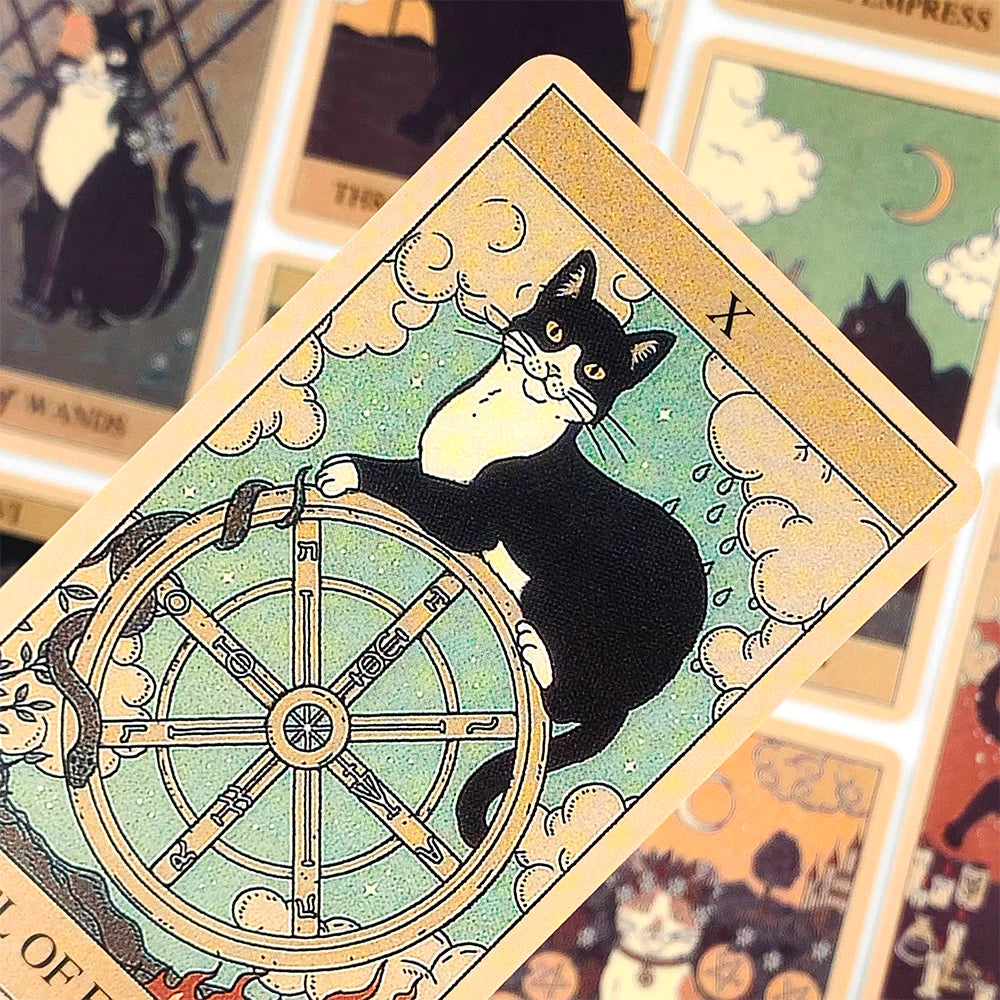 Cat-Themed Tarot Cards