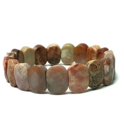 Stone Bead Elastic Couple Bracelet